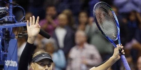 シャラポワが、ウォズニアッキの発したコートに関する批判を一掃[全米オープン]