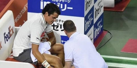 途中棄権のラオニッチ「テニスに集中できればどんなに良かったことか。」[楽天ジャパンオープン]