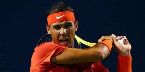 【8/10注目ドロー】ナダル、世界7位チリッチとのシード対決。女王ハレプは世界6位ガルシアとの準々決勝に臨む