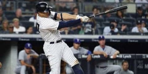【MLB】打球速度196キロ　スタントン“驚弾”に解説が言葉にならぬ絶叫「おぉぉぉぉ」
