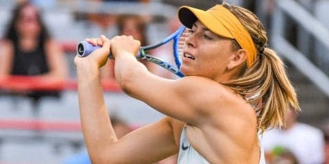 シャラポワ「やるべきことができなかった」。世界6位ガルシアにストレート負けで3回戦敗退[ロジャーズ・カップ]