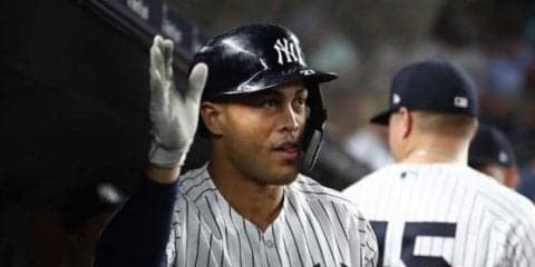 【MLB】スタントンの“史上最速”弾丸アーチにファン驚愕「彼は火星人かもしれない」