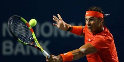 【速報】ナダル 第2セットを奪い返す。チリッチとの勝負は最終セットへ[ATP1000 トロント]