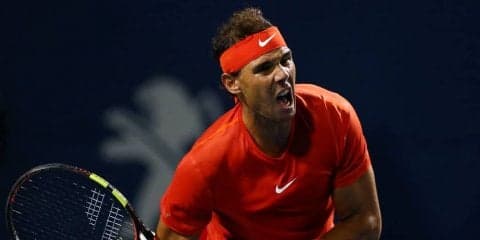 【速報】ナダル逆転でベスト4進出。世界7位チリッチの猛攻しのぎ[ATP1000 トロント]