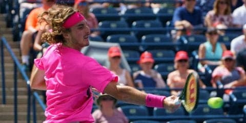 19歳のチチパスが快進撃でベスト4進出。「よりクレバーにプレーできた」と世界3位のズベレフを破る[ATP1000 トロント]