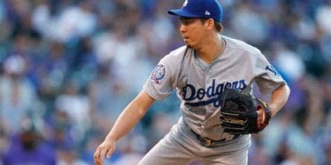 【MLB】前田健太、6回途中3失点の粘投　打線が3点差逆転、8勝目の権利持って降板