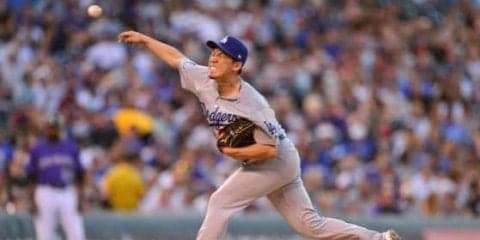 【MLB】前田健太、粘投も白星ならず　ロバーツ監督は高評価「非常に粘り強く投げた」