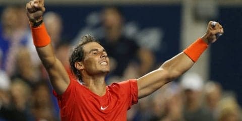 【8/10試合結果】ナダル 5年ぶりのトロント準決勝進出。前年優勝者ズベレフは準々決勝で姿を消す