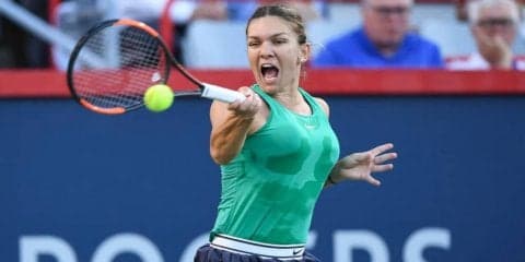 女王ハレプ「より自信を持てた感じがした」。世界6位ガルシアを破り、同大会4年連続のベスト4入り[ロジャーズ・カップ]