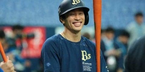 オリックス安達、8月初安打が値千金の逆転打！　「気持ちで打ちました」