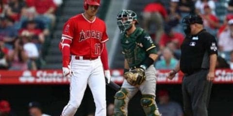 【MLB】大谷翔平「3番・DH」3戦ぶりスタメンで第1打席はスライダーを空振り三振