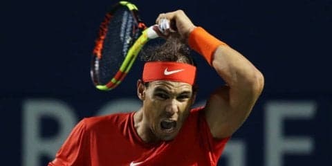 【速報】ナダルが第1セットをタイブレークの末先取。ハチャノフとの準決勝[ATP1000 トロント]