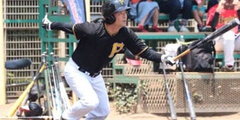 元巨人・桑田氏がランニング本塁打　自ら率いる軟式野球チームを勝利に牽引