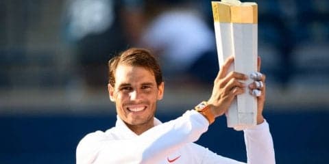 【8/12試合結果】ナダル、快進撃続いたチチパスを退け今季5個目のタイトル。女王ハレプは同大会2度目の優勝を飾る