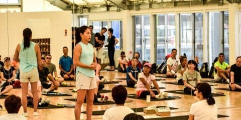 伊達公子さんプロデュースのプロのコンディショニングも取り入れたテニスクリニック「SPORTS VALUE PROGRAM」が実施