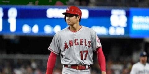 【MLB】大谷翔平、2-2の延長10回に代打出場　外角低めをきっちり見極め四球選ぶ