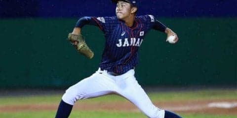 【野球U-15W杯】侍U-15を牽引する逸材左腕　元プロも打ち取った投球で2勝目「楽しみだった」