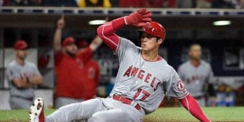 【MLB】大谷翔平、絶好スタートでスクイズ生還　解説は感嘆「タイミングが完璧です」
