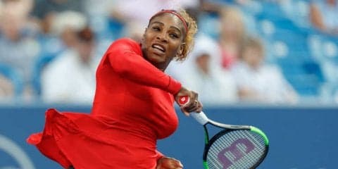 セレナ「1回戦免除ではないけれど」、圧勝で2回戦進出。次戦は世界6位クビトバと[ウェスタン＆サザン・オープン]