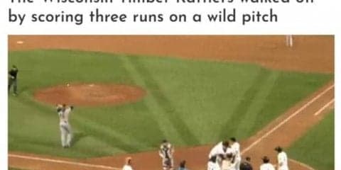 逆転サヨナラ3ラン振り逃げ!?　マイナーで”笑撃”珍事、MLB公式「見たことある？」