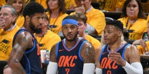 カーメロ・アンソニーが綴ったサンダーへの思い「皆のサポートは絶対に忘れない」