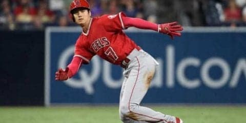 【MLB】大谷翔平は代打で2戦連続四球→二盗、今季6盗塁で成功率100％　エ軍は2連勝