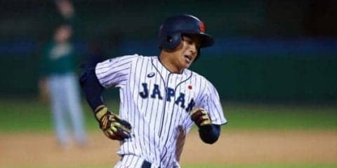 【野球U-15W杯】野球歴2年で侍U-15入りの逸材が初打席初本塁打！　「自分を信じるしかない」