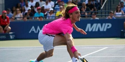 20歳のチチパスは11位のゴファンに敗れ1回戦敗退[ATP1000 シンシナティ]