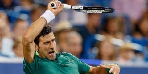 【速報】ジョコビッチが第1セットを落とす。世界28位マナリノとの2回戦[ATP1000 シンシナティ]