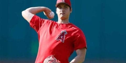 【MLB】大谷翔平が打者を立たせてブルペン投球　「ほぼ最高の強度」と番記者ツイート