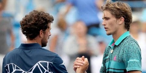 世界4位のズベレフは55位に番狂わせの黒星で敗退[ATP1000 シンシナティ]