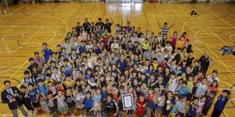 ギネス世界記録認定！ 最大規模のブラインドサッカーレッスン