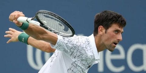 【速報】ジョコビッチが第1セットを落とす。前年覇者ディミトロフとの3回戦[ATP1000 シンシナティ]
