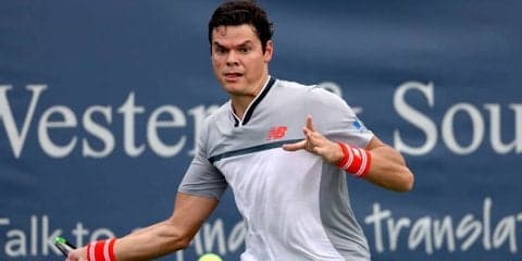 元世界3位ラオニッチがベスト8進出。32位シャポバロフとのカナダ勢対決を制する[ATP1000 シンシナティ]