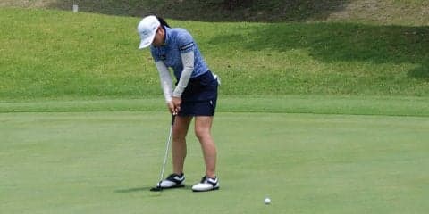 坂下莉翔子「パッティングはプロラインを意識」　アマラインでは入る確率が下がる？