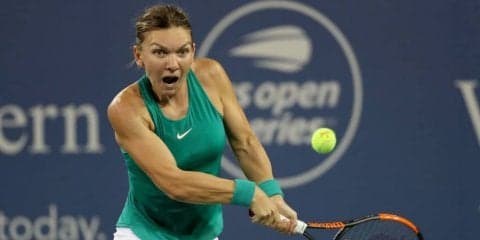 女王ハレプ「とても難しかった」。2日間にわたる試合を制し3回戦へ[ウェスタン＆サザン・オープン]