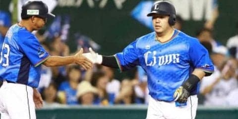 西武・山川が4戦連発の35号ソロ　首位攻防戦で左翼席へ豪快な一発