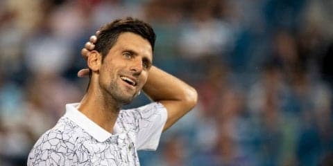 【速報】ジョコビッチが二日がかりの試合を制す。ディミトロフに逆転勝利で準々決勝進出[ATP1000 シンシナティ]