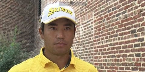 松山英樹「明日はチャンスをなるべく多く作れるように頑張りたい」2日目終了後インタビュー