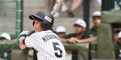 【U-12アジア選手権】時には先発、時には遊撃…西村が二刀流で侍U12牽引　仁志監督「野球勘がいい」