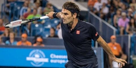 【速報】フェデラーが第1セットを先取。世界11位ゴファンとの準決勝[ATP1000 シンシナティ]