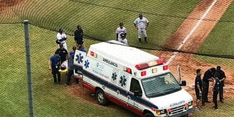 【野球U-15W杯】主将で4番の池田が頭部死球で病院搬送　大事至らずも清水監督「頭なので心配」