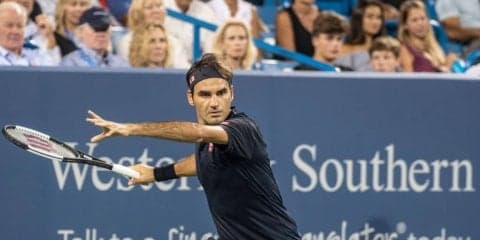 【速報】フェデラーがジョコとの決勝へ進出。ゴファンが右肩の不調により途中棄権で[ATP1000 シンシナティ]