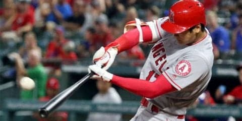 【MLB】大谷翔平の豪快13号3ランは125M弾！　打球速度172キロの高速ビッグアーチ