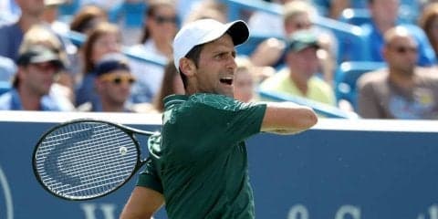 【速報】ジョコが第1セット先取。フェデラーとの決勝戦[ATP1000 シンシナティ]