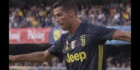 もはや異星人扱い。ロナウドのセリエＡデビュー戦に特殊部隊も出動