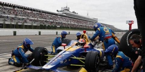 【INDYCAR 第14戦】アレクサンダー・ロッシが今季3勝目…琢磨はアクシデントに巻き込まれて戦線離脱