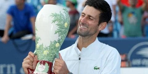 ジョコ「圧倒的に特別な瞬間だ」。偉業達成を喜ぶ[ATP1000 シンシナティ]