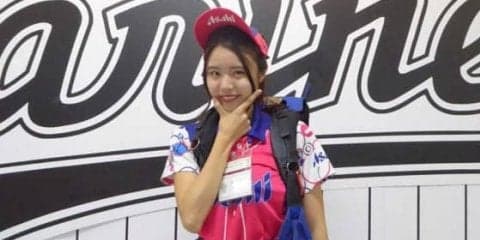 【ロッテ売り子トップ5】「視野の広さは誰にも負けません」臨機応変な対応と気遣いが光る5年目なつきさん