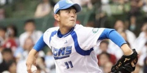 西武・今井、苦手ロッテから初勝利も満足せず「まだ投げ勝てていない」